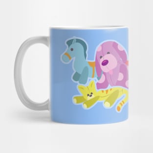 Cute Dolls (Blue) Mug